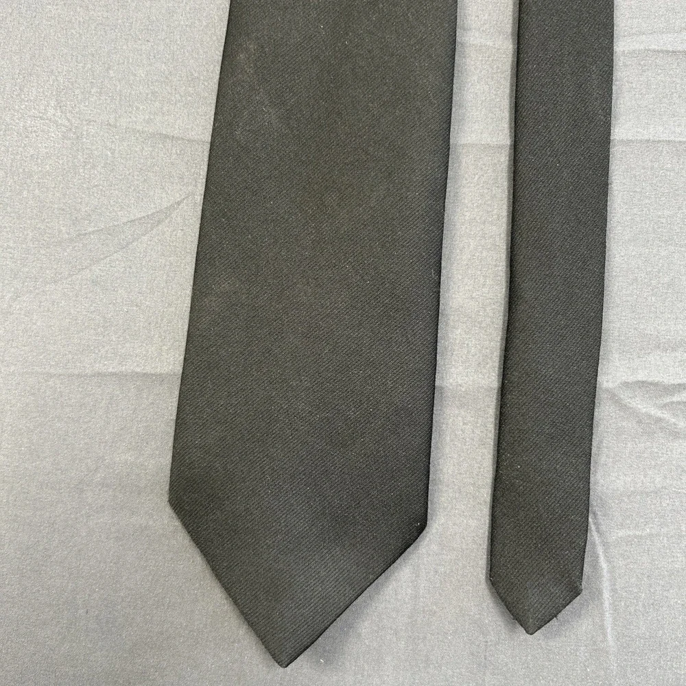 Puritan  Black Necktie Tie Polyester New Formal